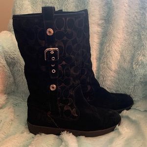 Coach Suede Boots